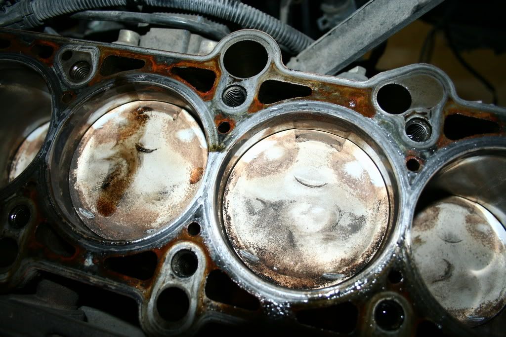 timing belt stretched and bent valves...